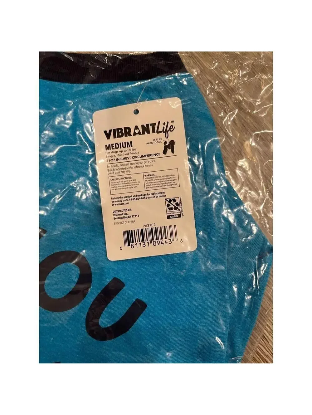 NWT Dog outfit, Vibrant Life “Are you Pho Real?”, size M